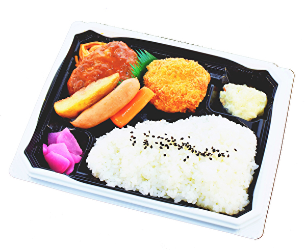 バーグかつ弁当