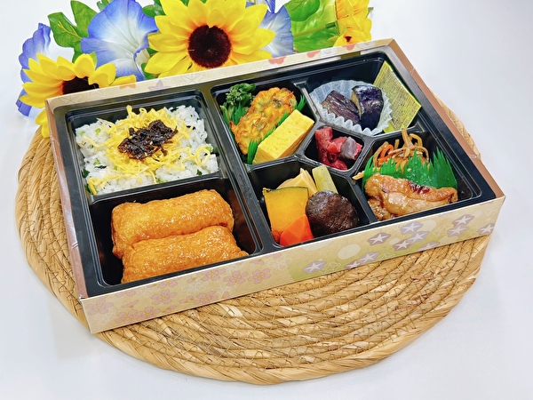 夏の季節弁当 あさがお