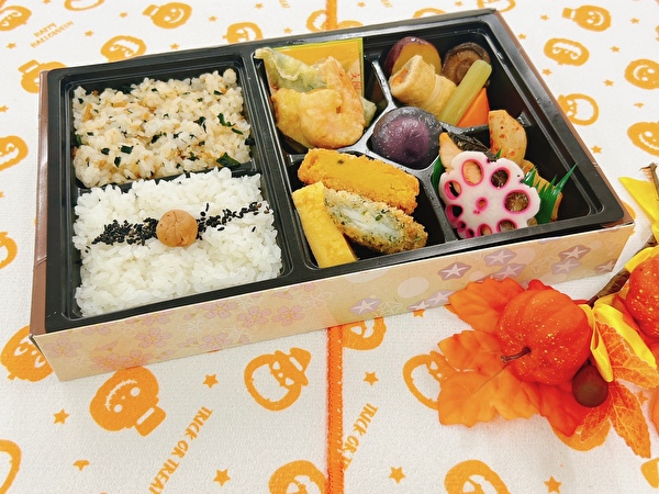 秋の季節弁当 ききょう